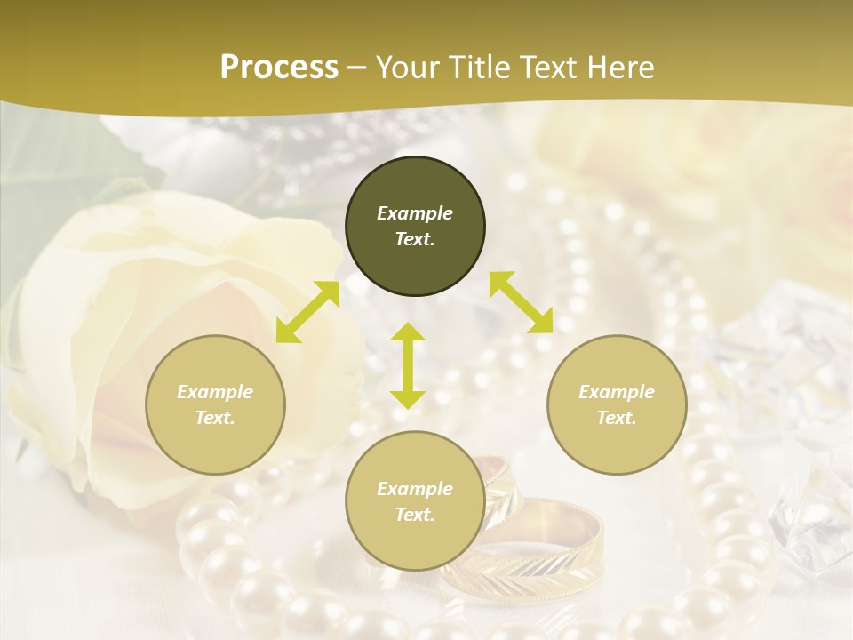 Leaflet Love Rose PowerPoint Template