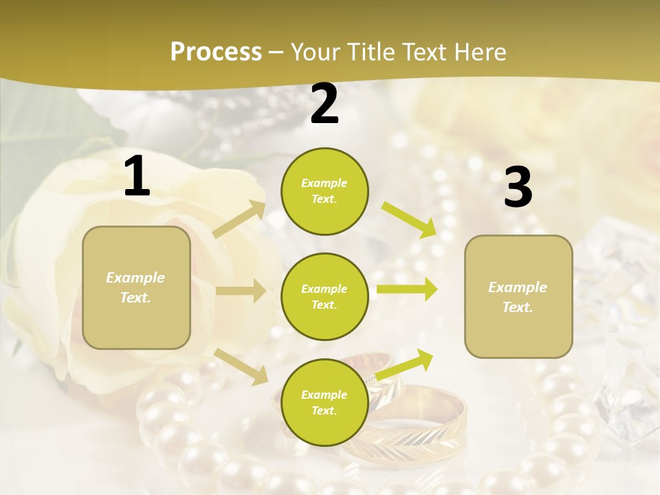 Leaflet Love Rose PowerPoint Template