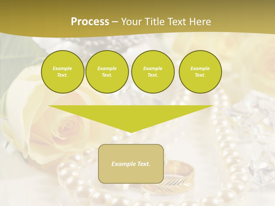 Leaflet Love Rose PowerPoint Template