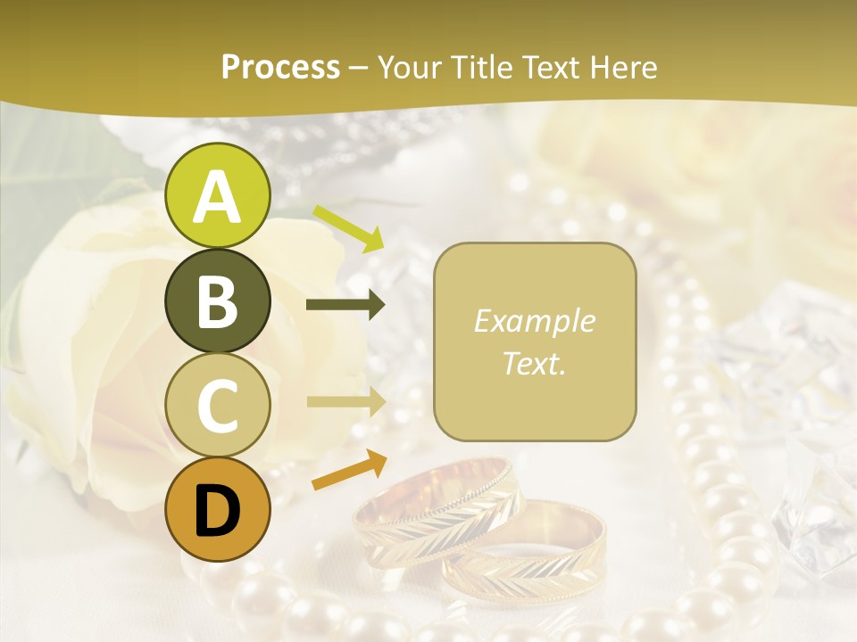Leaflet Love Rose PowerPoint Template