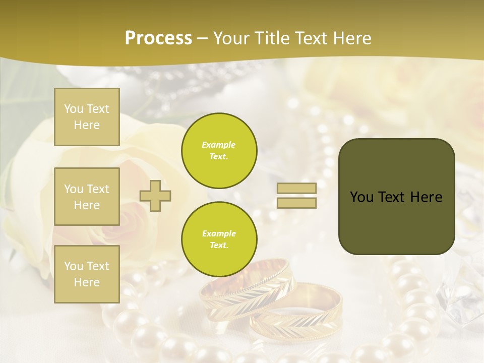 Leaflet Love Rose PowerPoint Template