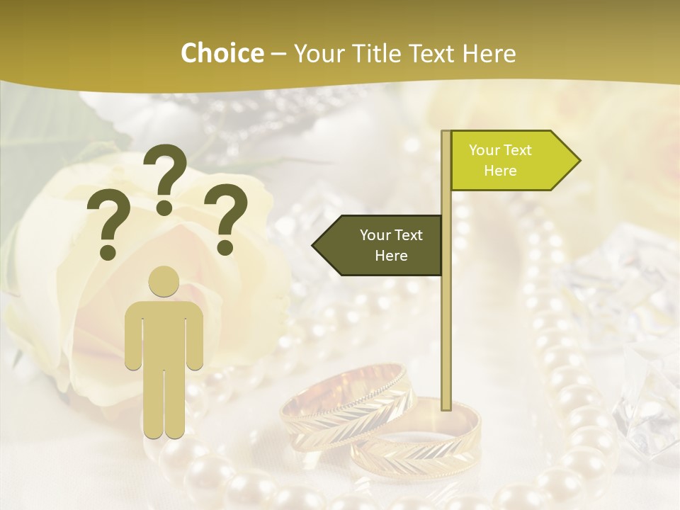 Leaflet Love Rose PowerPoint Template