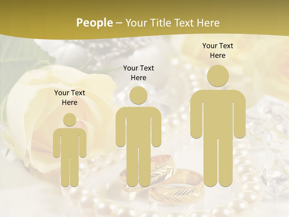 Leaflet Love Rose PowerPoint Template