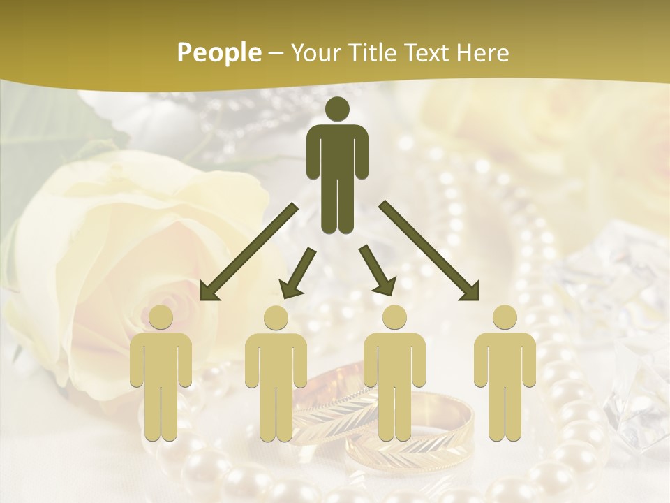 Leaflet Love Rose PowerPoint Template