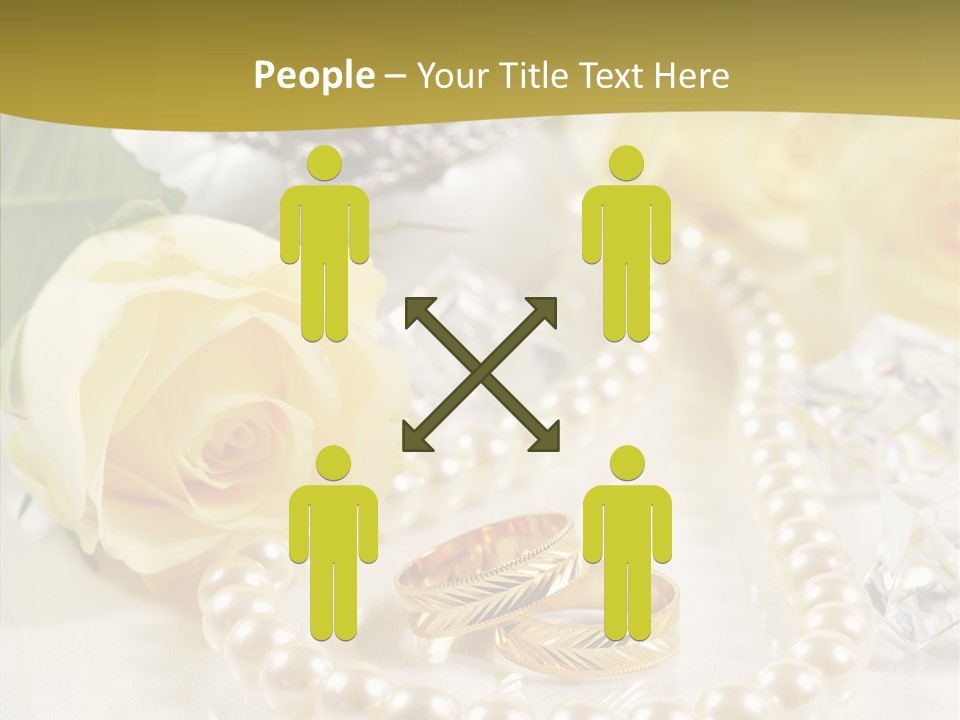 Leaflet Love Rose PowerPoint Template