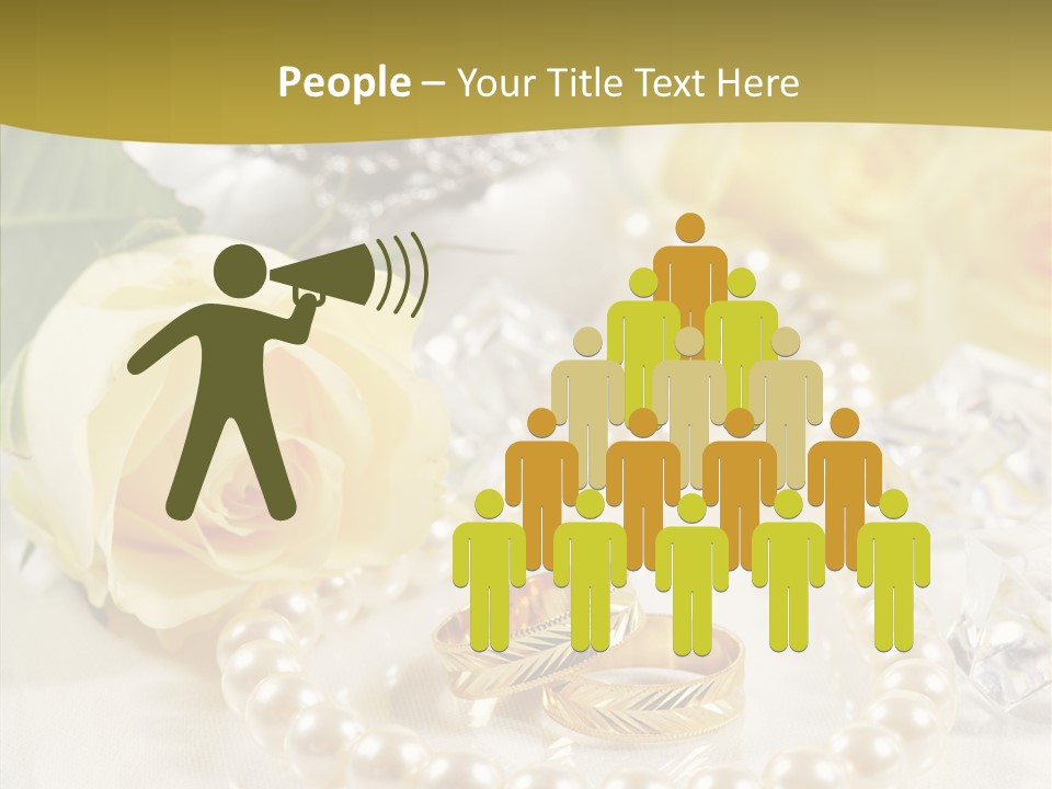 Leaflet Love Rose PowerPoint Template