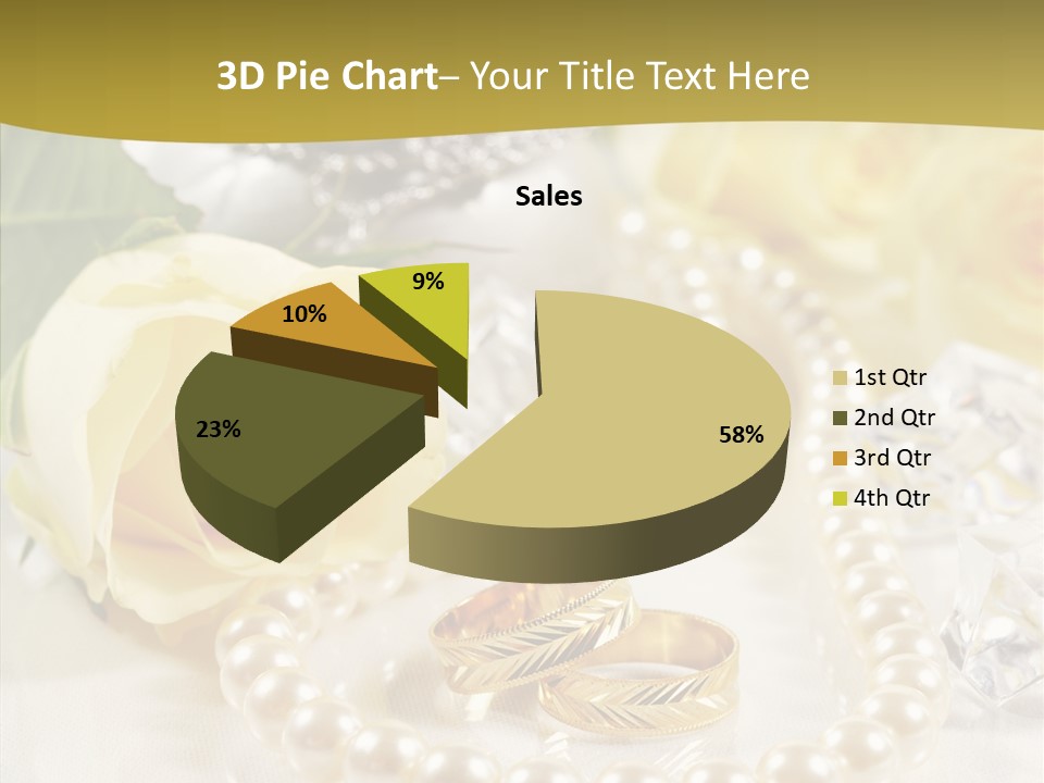 Leaflet Love Rose PowerPoint Template