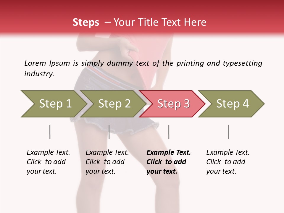 Attire Fashion Shoe PowerPoint Template