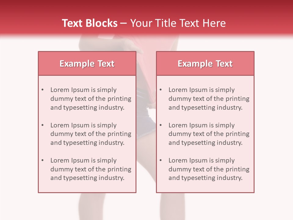 Attire Fashion Shoe PowerPoint Template