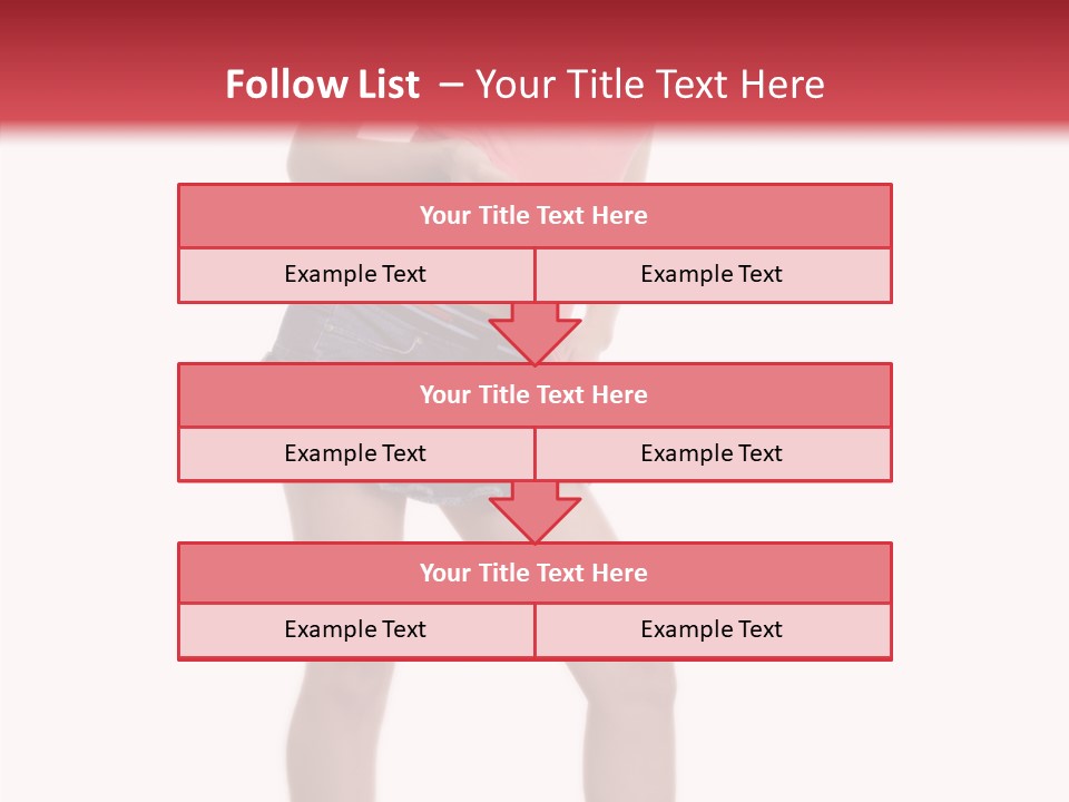 Attire Fashion Shoe PowerPoint Template