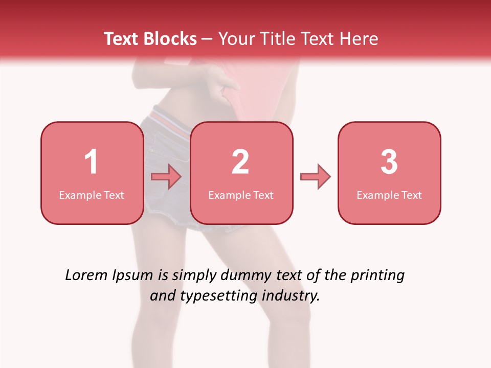 Attire Fashion Shoe PowerPoint Template