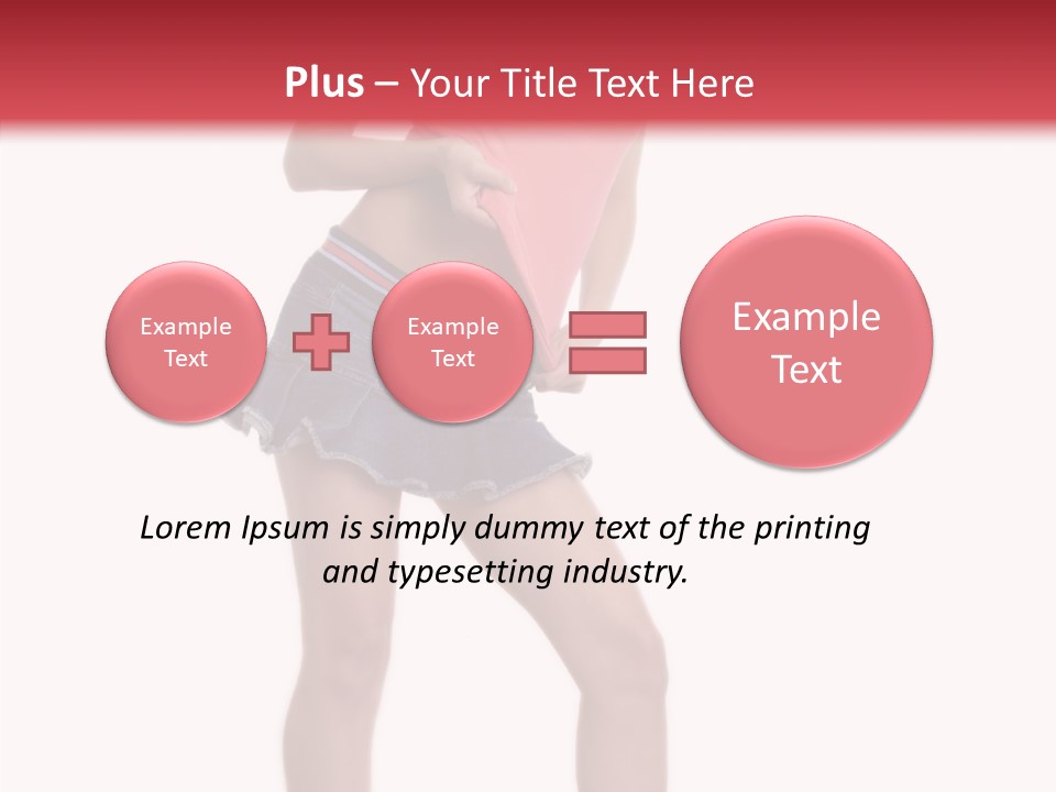 Attire Fashion Shoe PowerPoint Template