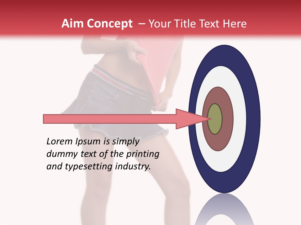 Attire Fashion Shoe PowerPoint Template