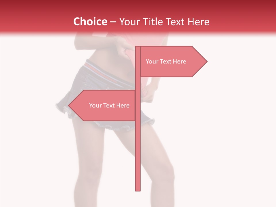 Attire Fashion Shoe PowerPoint Template