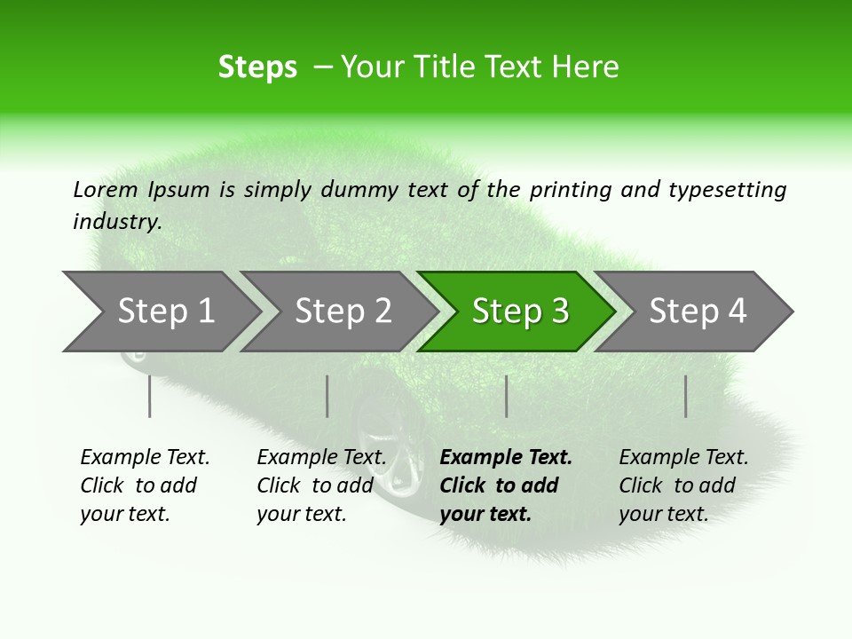 Change Grass Conservation PowerPoint Template