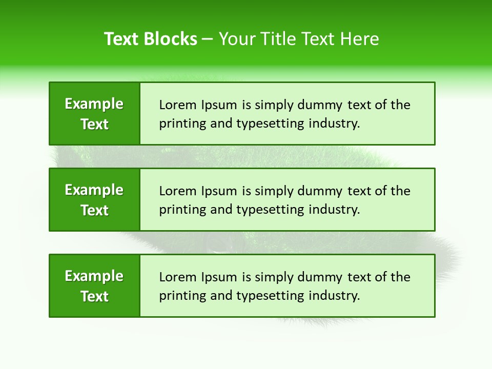 Change Grass Conservation PowerPoint Template