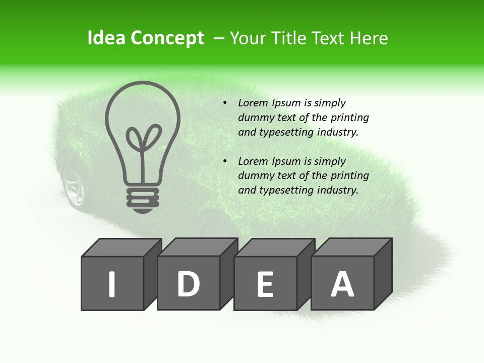 Change Grass Conservation PowerPoint Template