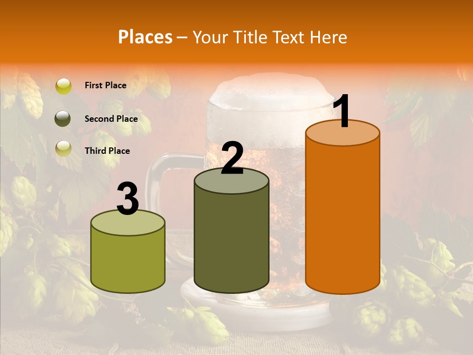 Lifestyle Brown Still Life PowerPoint Template