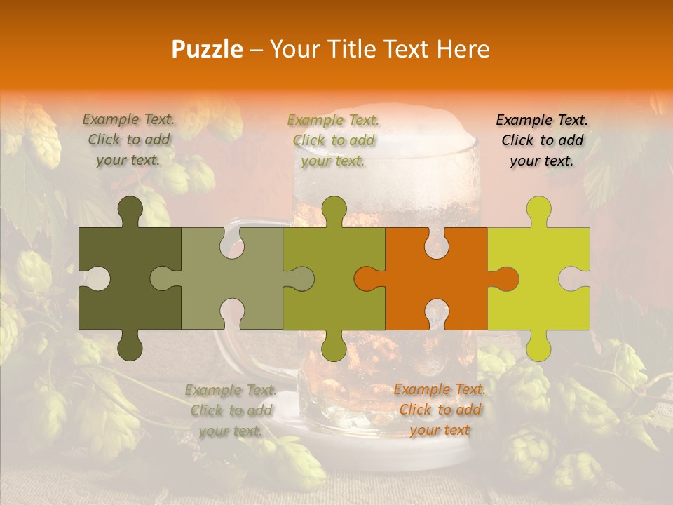 Lifestyle Brown Still Life PowerPoint Template