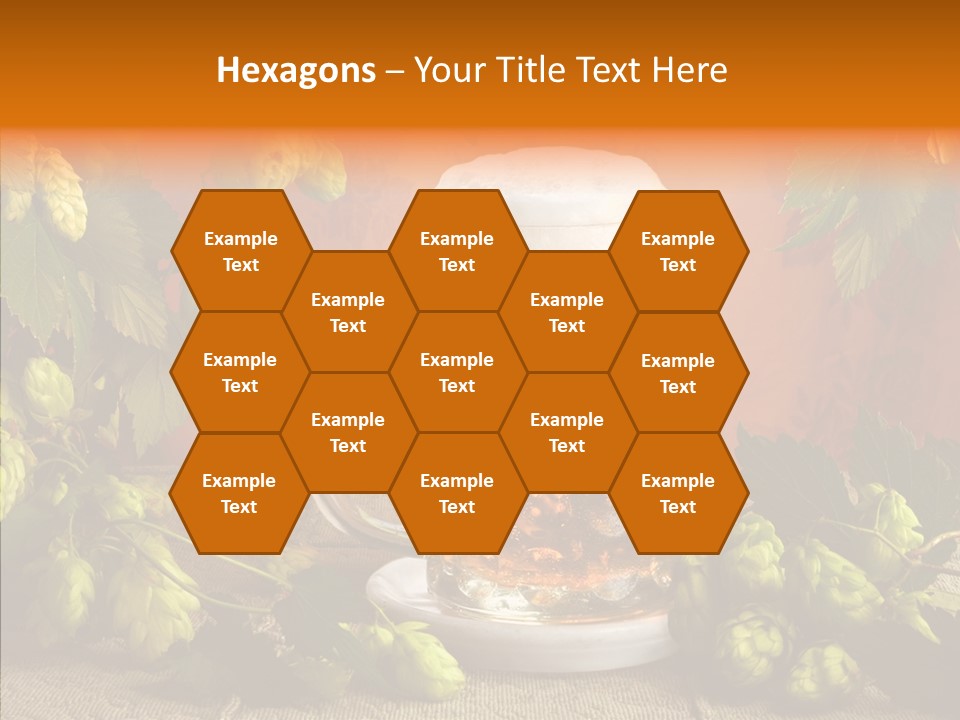 Lifestyle Brown Still Life PowerPoint Template