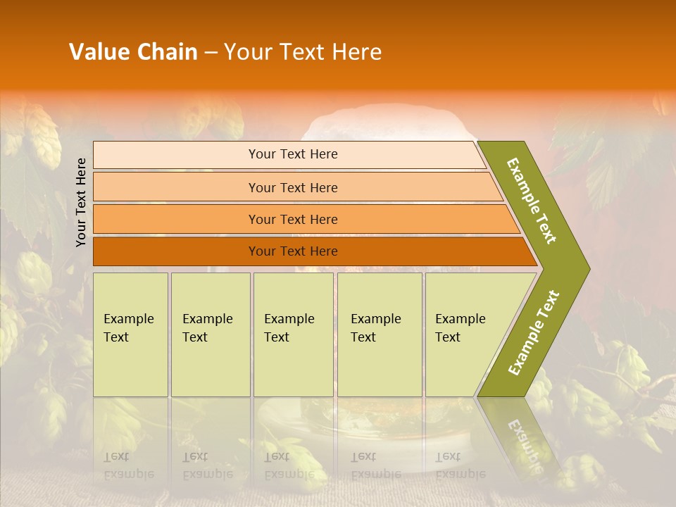Lifestyle Brown Still Life PowerPoint Template