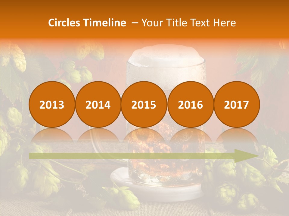 Lifestyle Brown Still Life PowerPoint Template