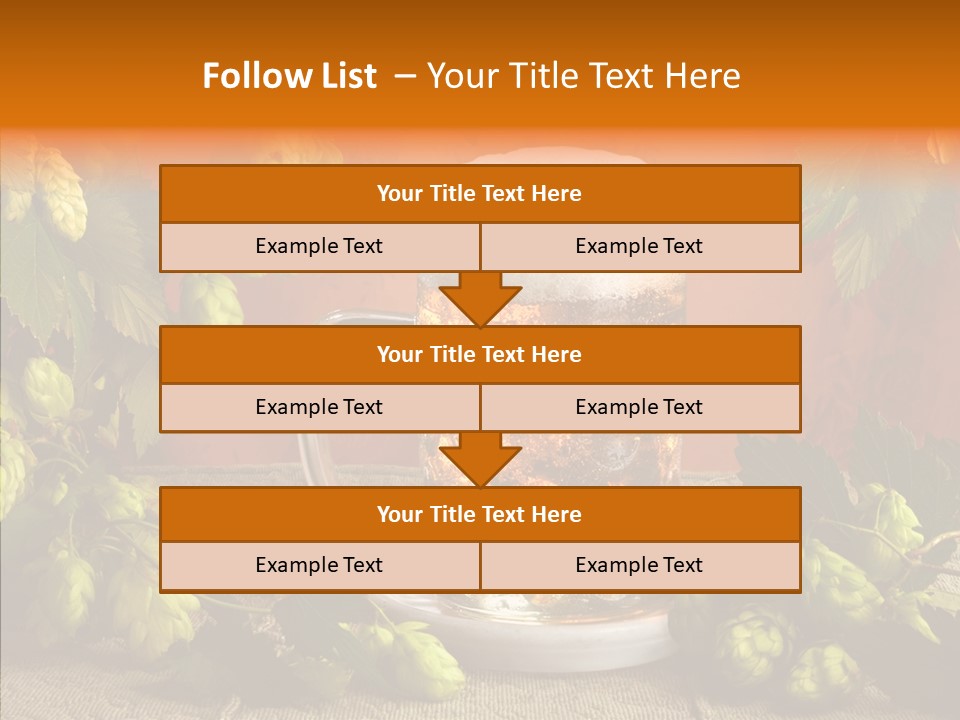 Lifestyle Brown Still Life PowerPoint Template