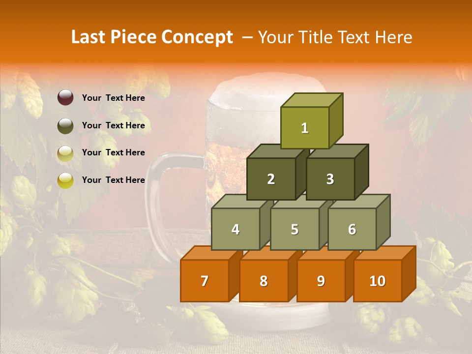 Lifestyle Brown Still Life PowerPoint Template