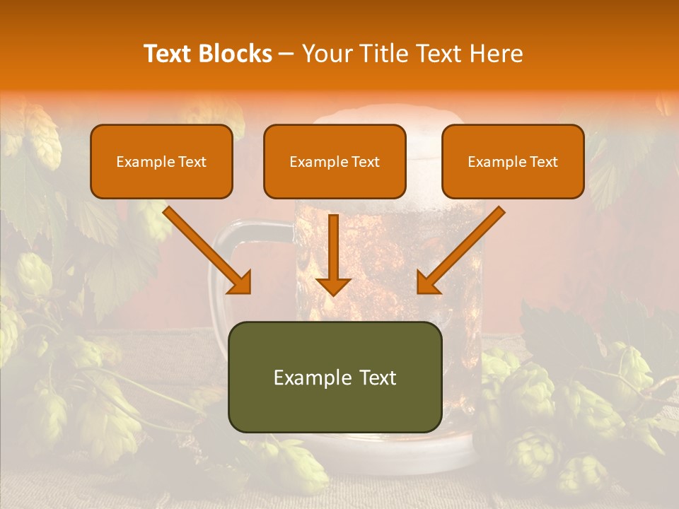 Lifestyle Brown Still Life PowerPoint Template