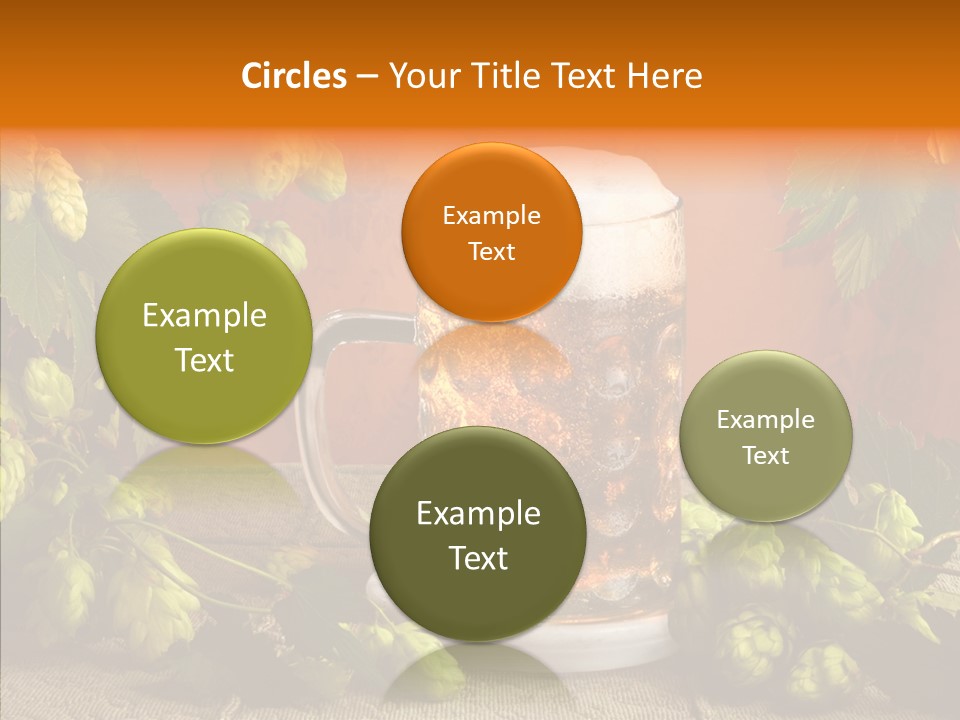 Lifestyle Brown Still Life PowerPoint Template