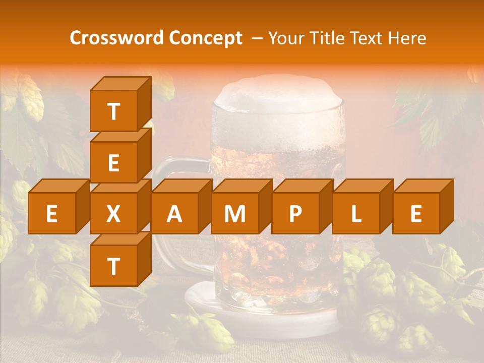 Lifestyle Brown Still Life PowerPoint Template