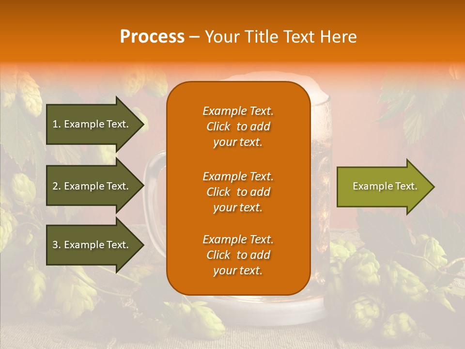 Lifestyle Brown Still Life PowerPoint Template