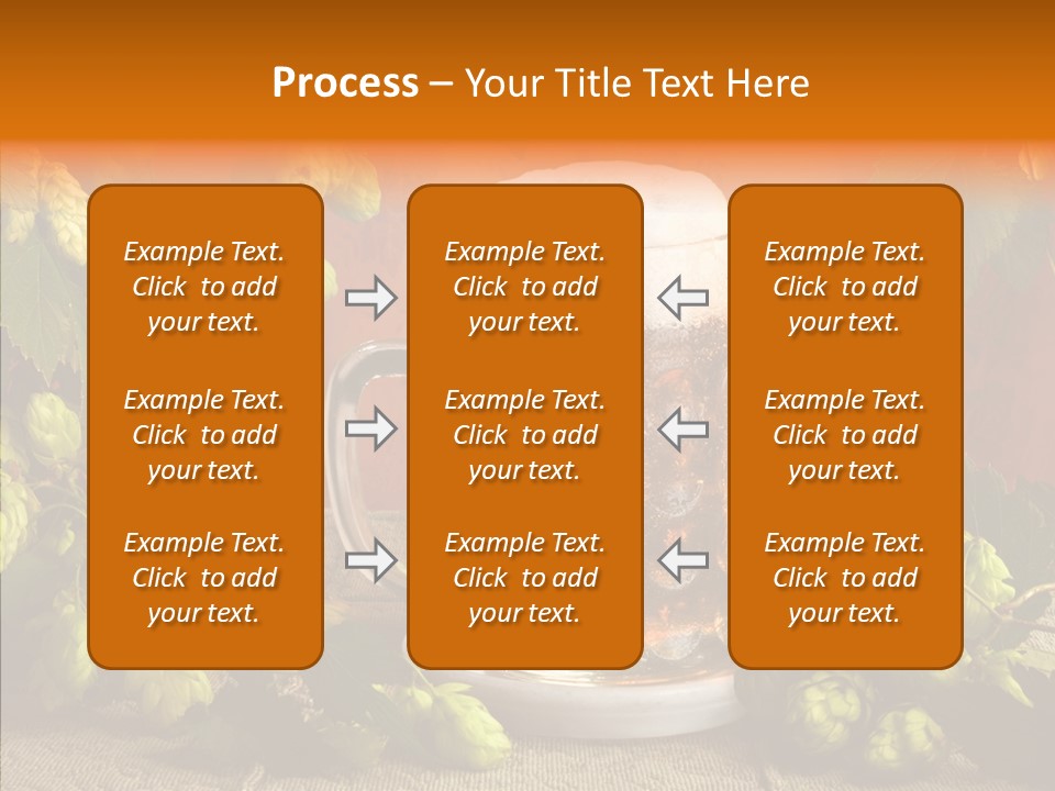 Lifestyle Brown Still Life PowerPoint Template