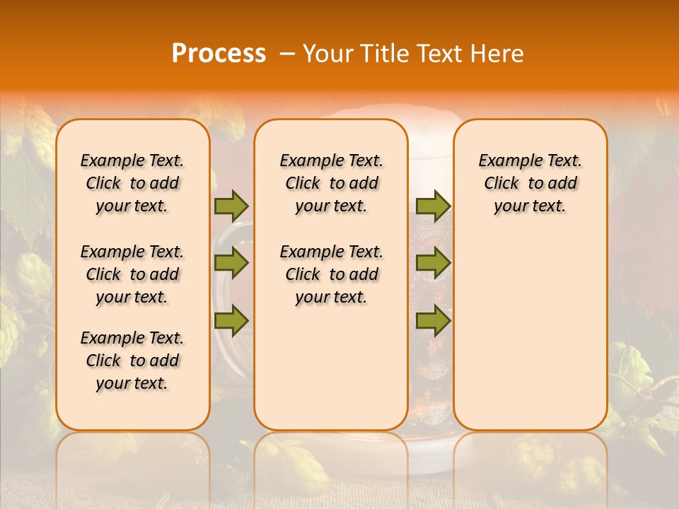 Lifestyle Brown Still Life PowerPoint Template