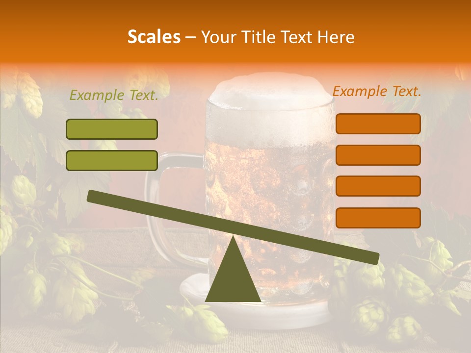 Lifestyle Brown Still Life PowerPoint Template