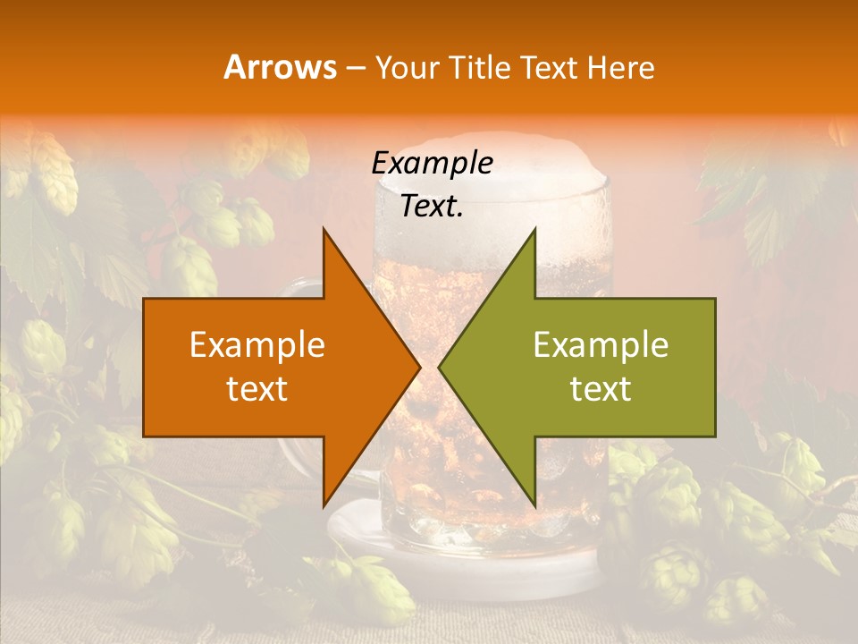 Lifestyle Brown Still Life PowerPoint Template