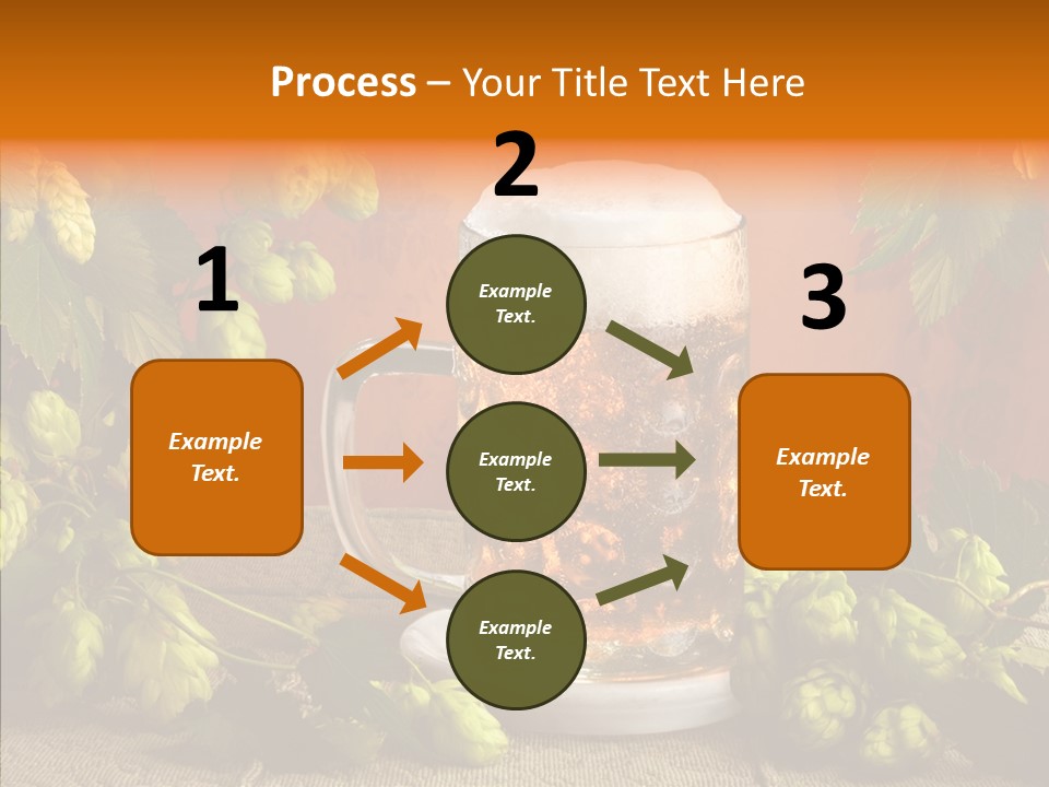 Lifestyle Brown Still Life PowerPoint Template