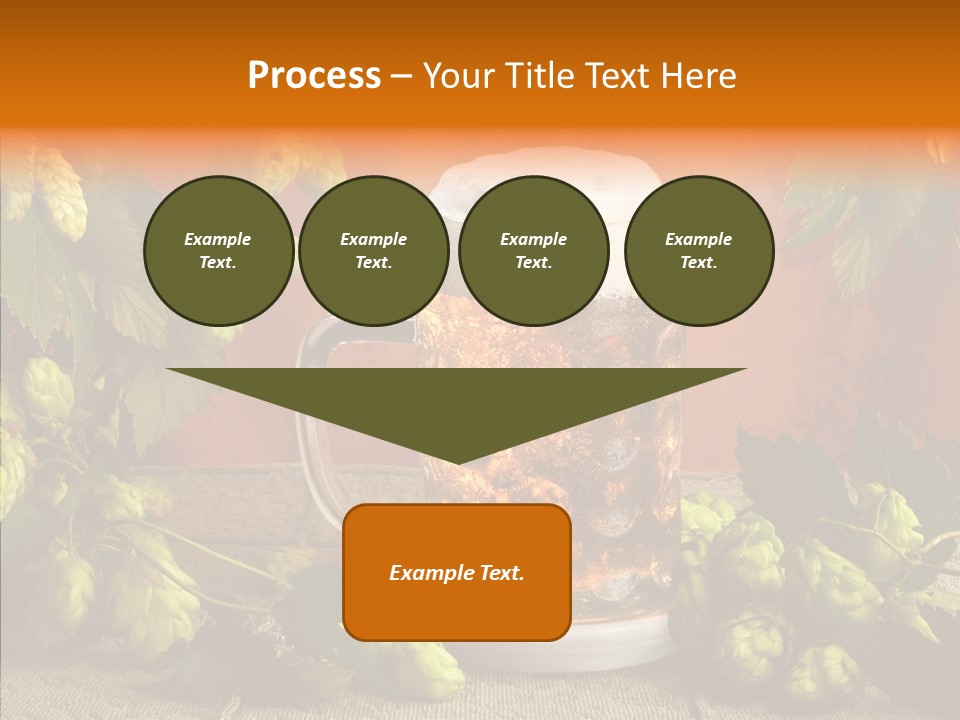 Lifestyle Brown Still Life PowerPoint Template