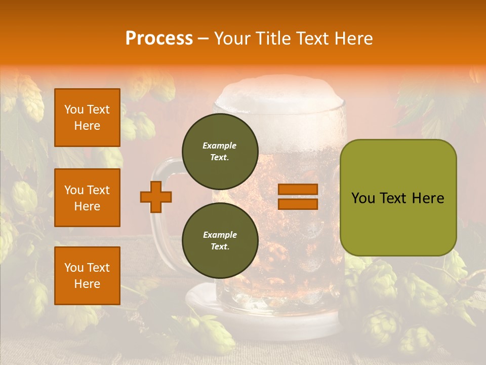 Lifestyle Brown Still Life PowerPoint Template