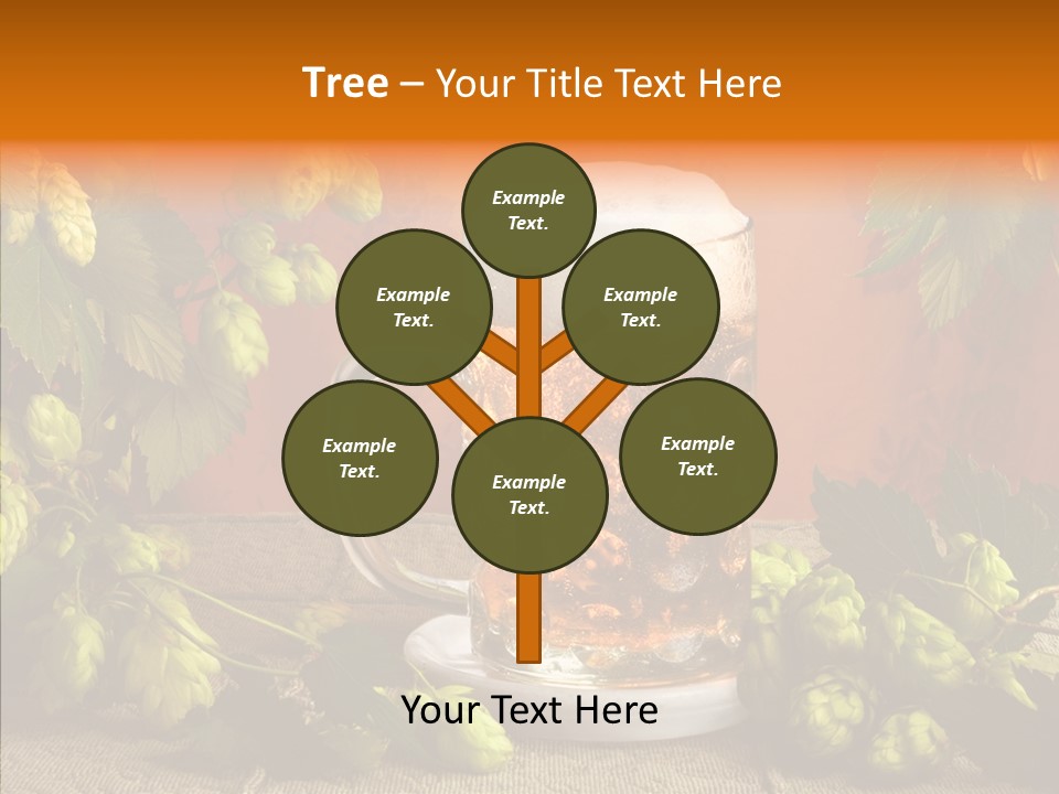 Lifestyle Brown Still Life PowerPoint Template