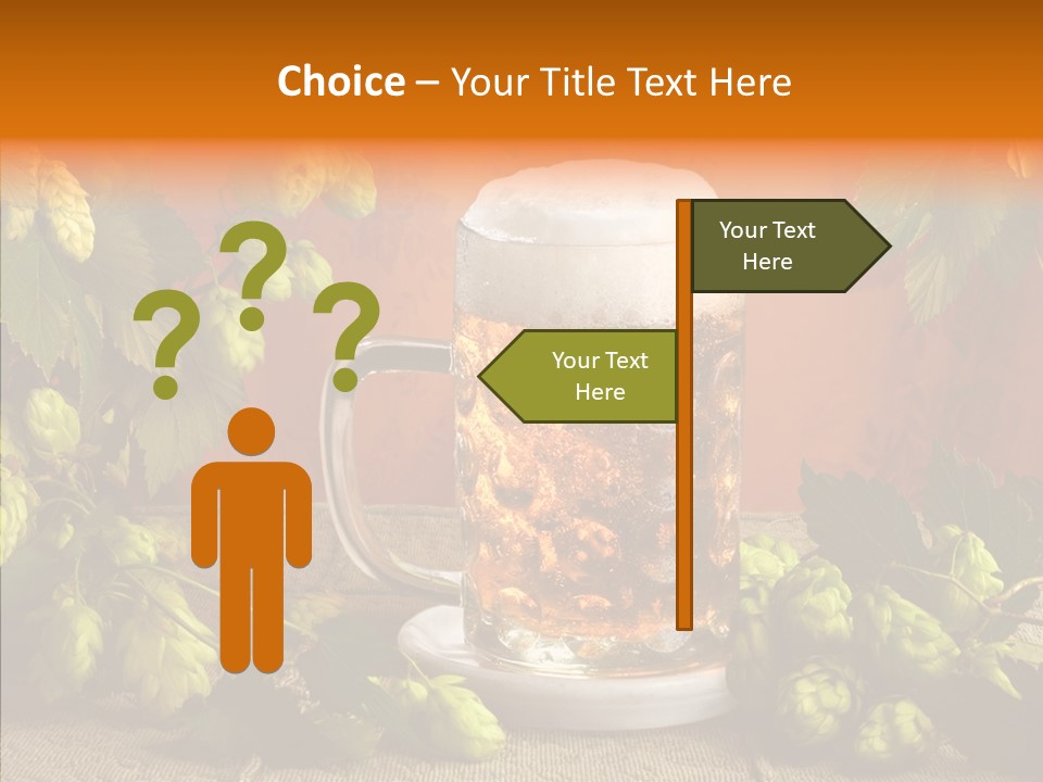 Lifestyle Brown Still Life PowerPoint Template