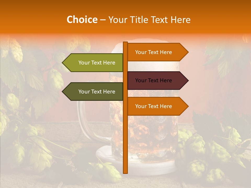 Lifestyle Brown Still Life PowerPoint Template