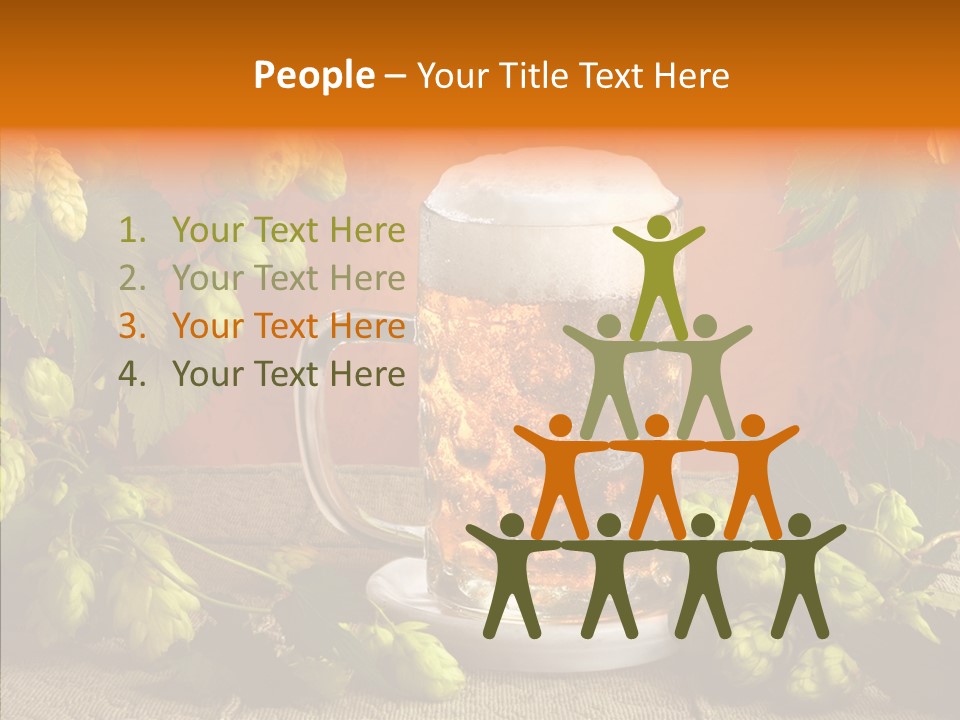 Lifestyle Brown Still Life PowerPoint Template