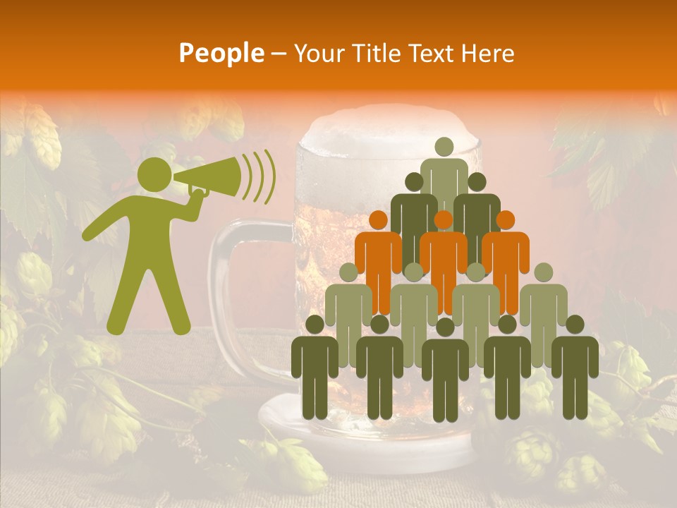 Lifestyle Brown Still Life PowerPoint Template