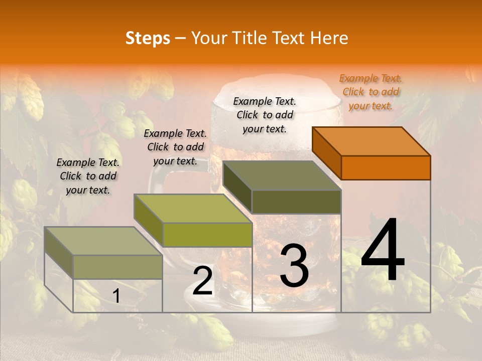 Lifestyle Brown Still Life PowerPoint Template