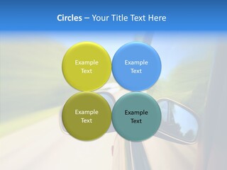 Mirror Zoom Blurred PowerPoint Template