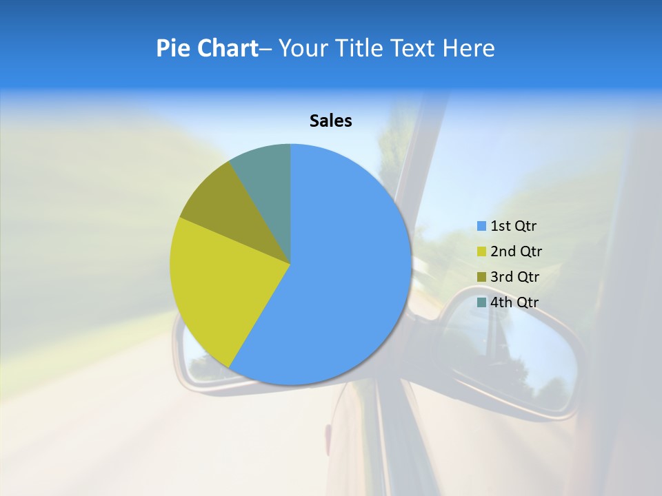 Mirror Zoom Blurred PowerPoint Template