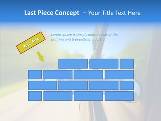 Mirror Zoom Blurred PowerPoint Template