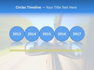 Mirror Zoom Blurred PowerPoint Template