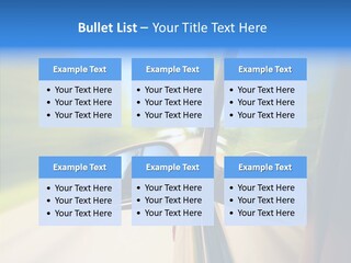 Mirror Zoom Blurred PowerPoint Template
